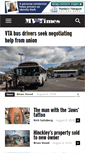 Mobile Screenshot of mvtimes.com